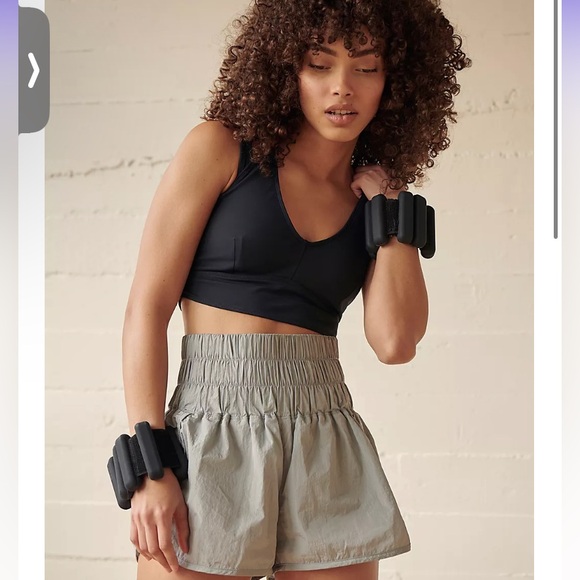 Free people movement On the way home silver shorts-size Medium - Picture 7 of 9